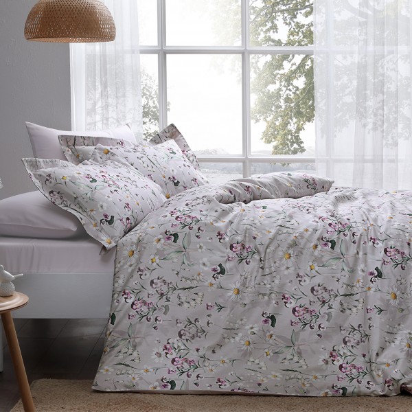 Комплект постельного белья Tivolyo home DAISY бежевый